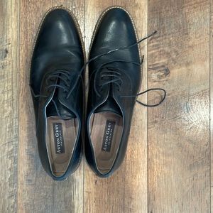 Aston Grey Men’s black dress shoes